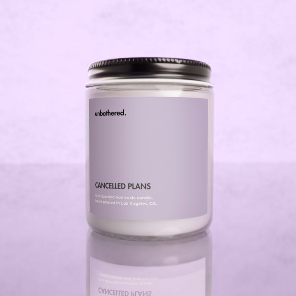 CANCELLED PLANS CANDLE