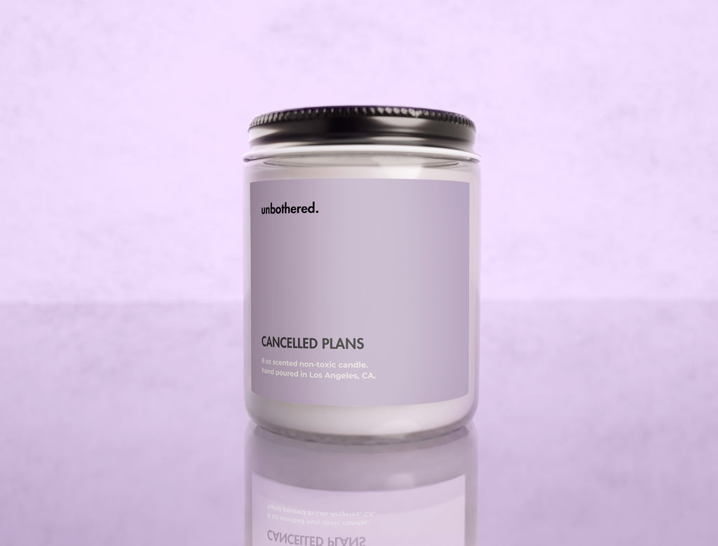 CANCELLED PLANS CANDLE