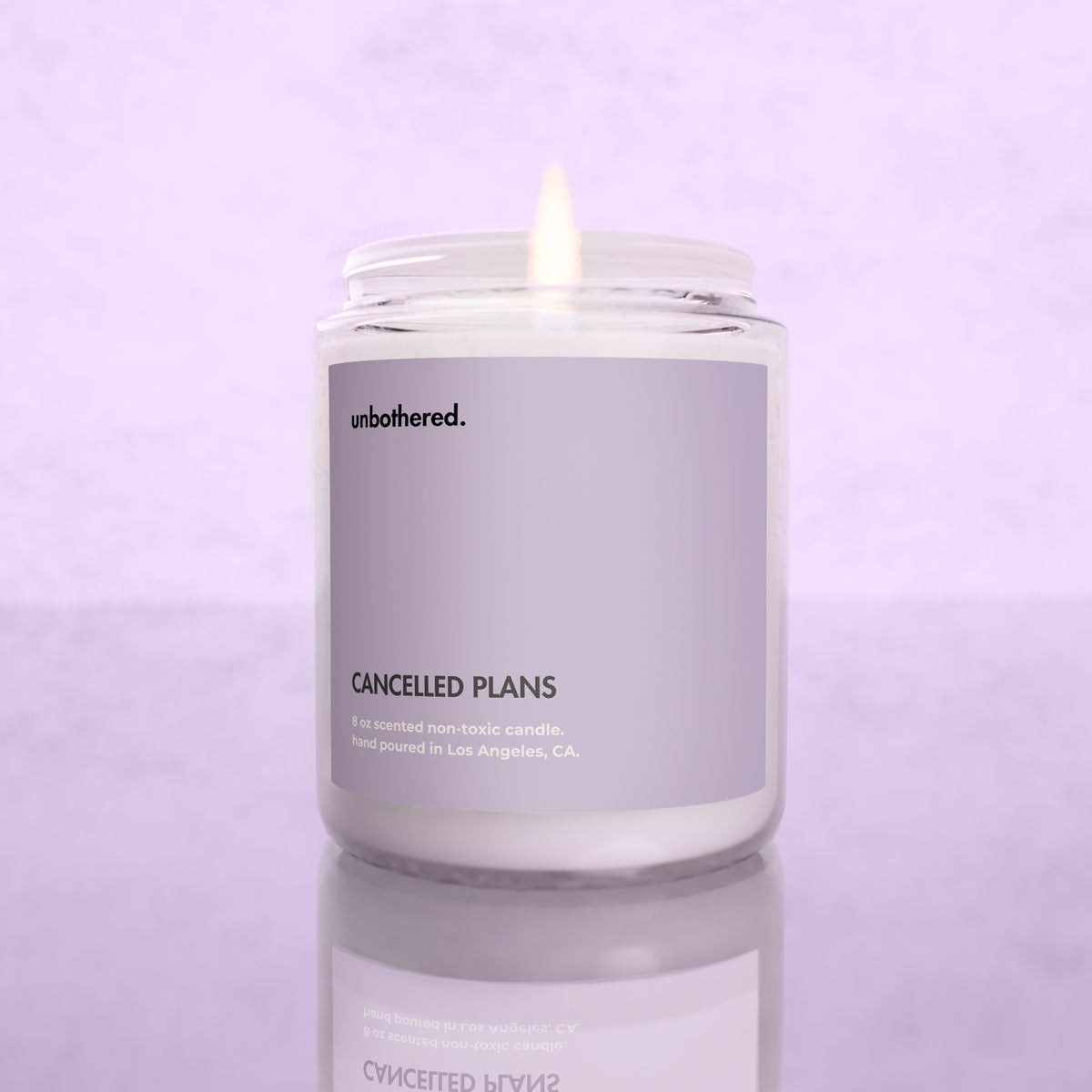 CANCELLED PLANS CANDLE