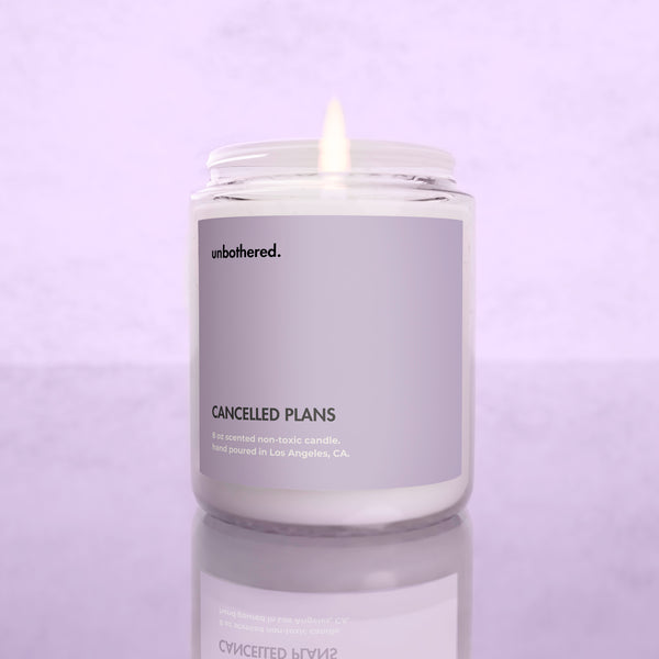 CANCELLED PLANS CANDLE
