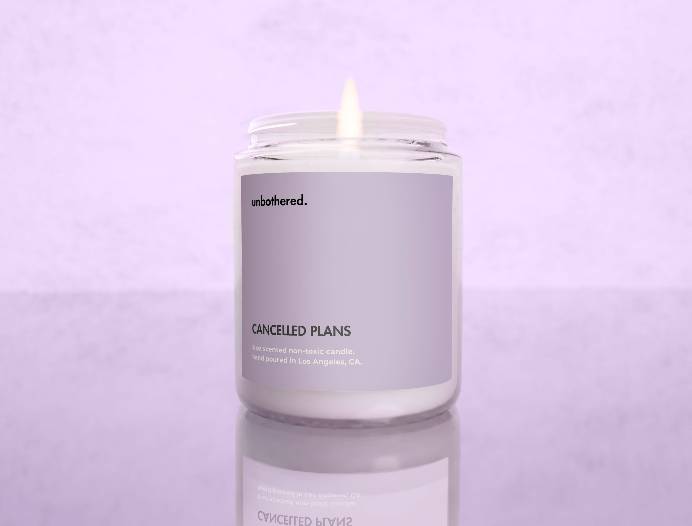 CANCELLED PLANS CANDLE