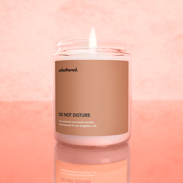 DO NOT DISTURB CANDLE