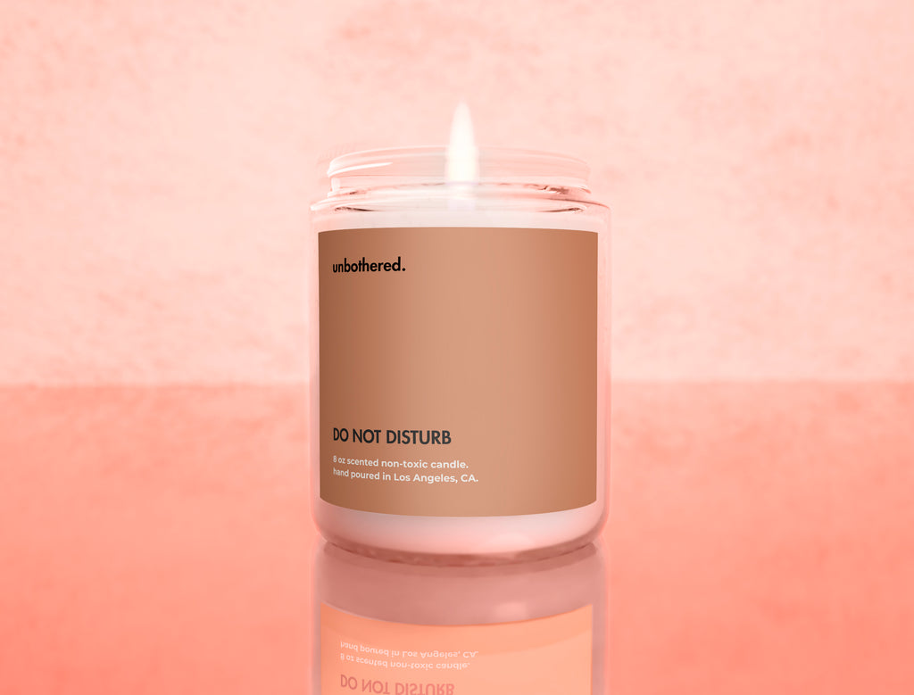 DO NOT DISTURB CANDLE