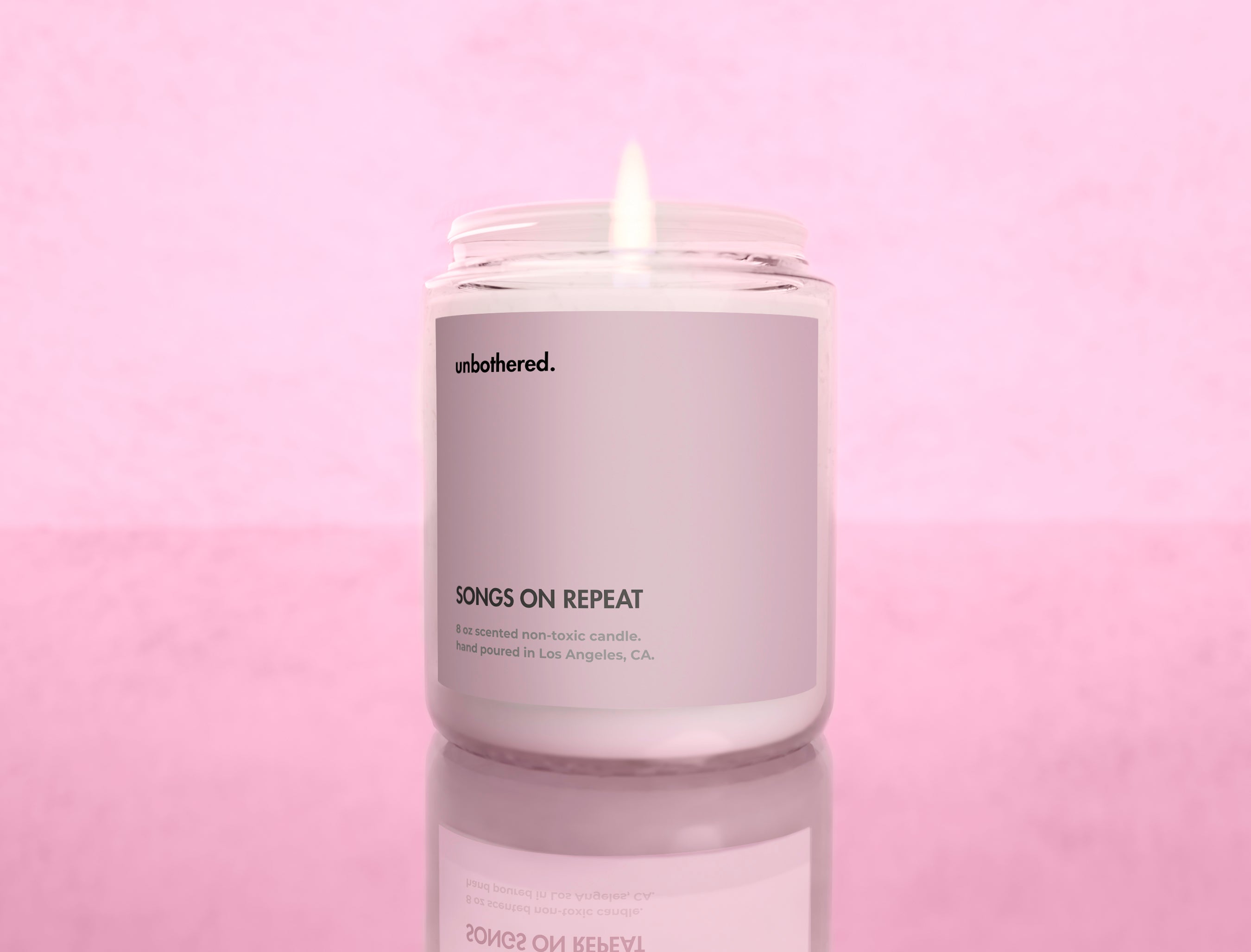 SONGS ON REPEAT CANDLE